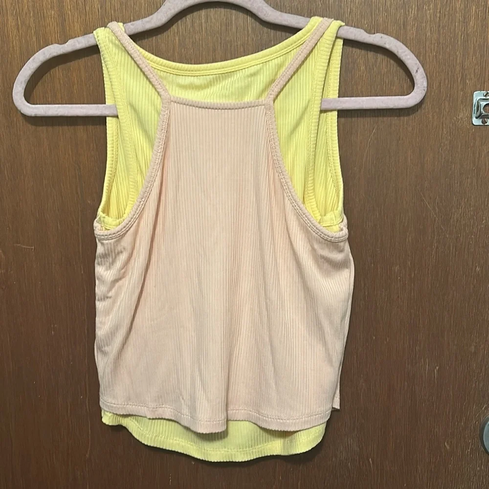 NWT Anthropologie Ruched Layered Tank - Picture 12 of 12